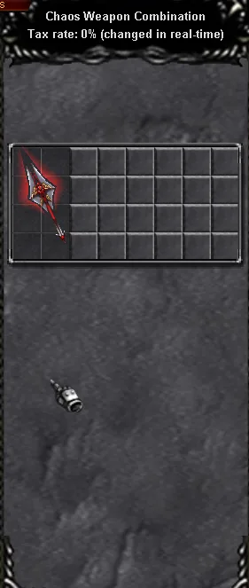 Chaos Weapon נוצר בהצלחה