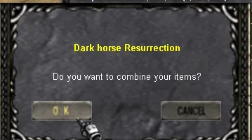אישור שילוב Dark Horse