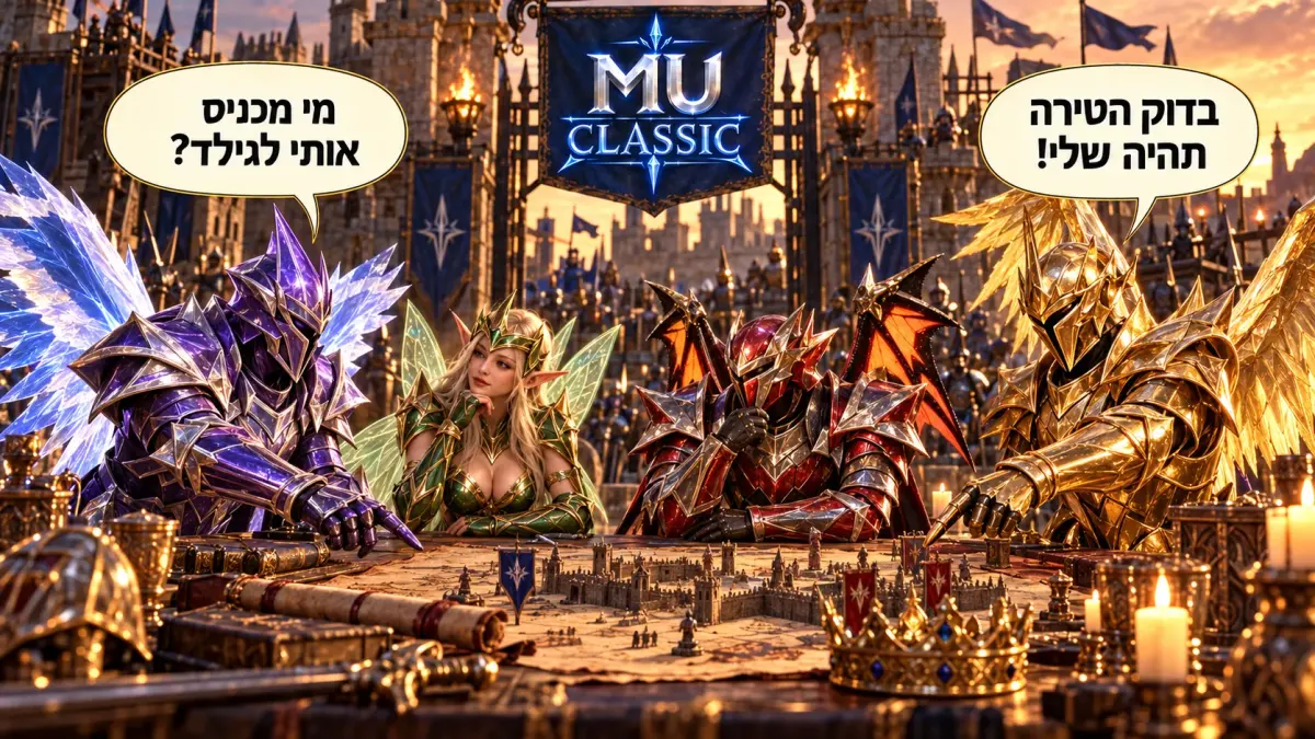 סייג' MU Classic - מועצת הגילדות סביב מפת הטירה