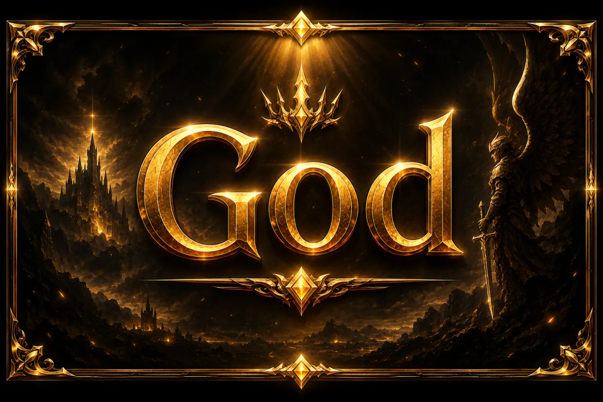 God