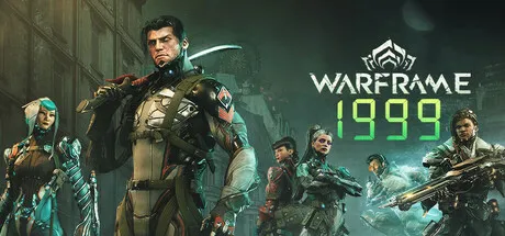 Warframe - באנר המשחק עם לוחמי החלל