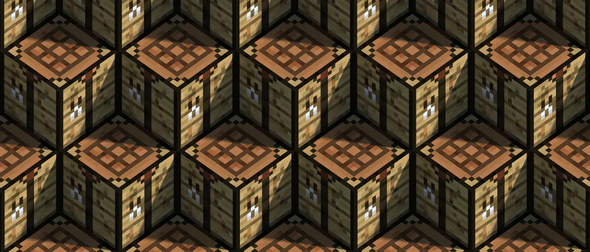 מיינקראפט - שולחן היצירה (Crafting Table), הבלוק שפותח את טבלת ה-3x3