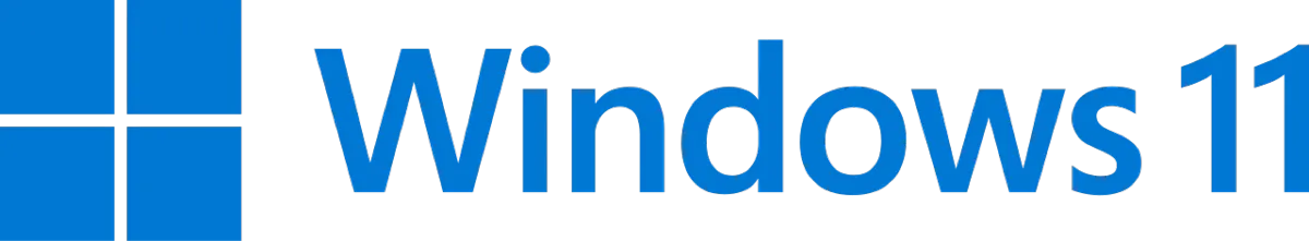הלוגו של Windows 11 - ווינדוס 11 מותקן ומוכן לשימוש